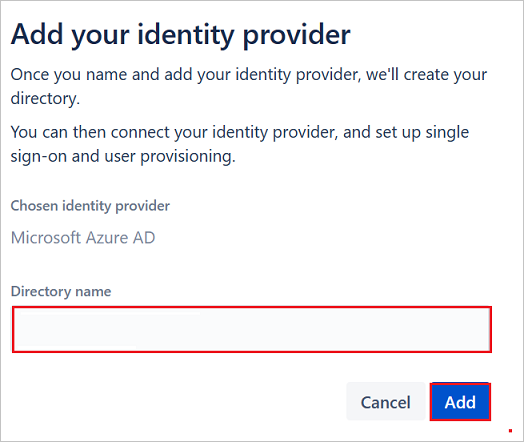Add Directory Screenshot shows the Directory for Admin Portal.