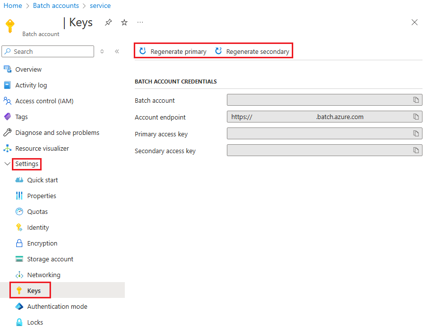 キーのローテーションを示すスクリーンショット。