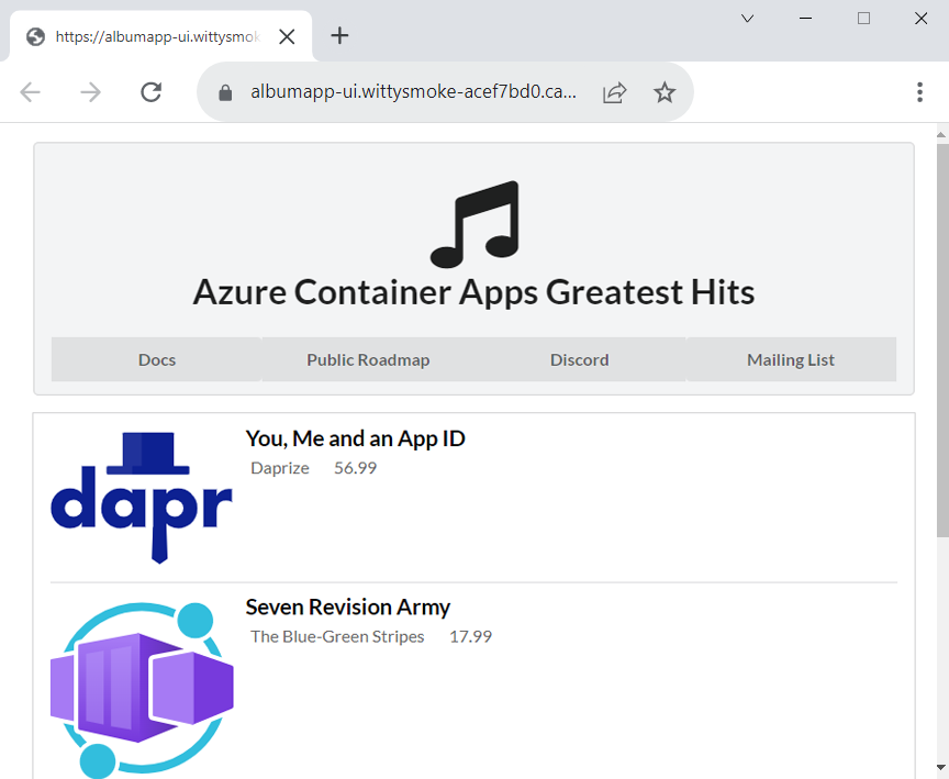 チュートリアル Azure Container Apps でのマイクロサービス間の通信 Microsoft Learn