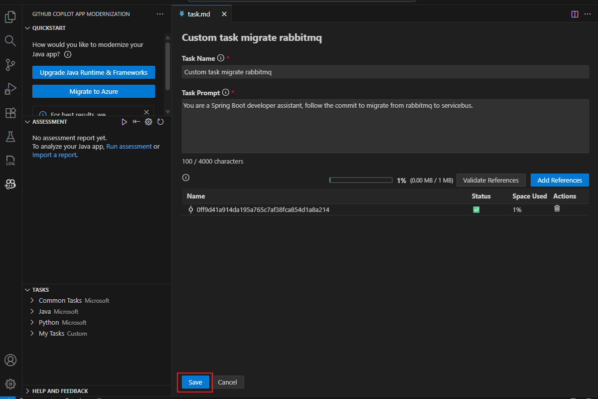 GitHub Copilot アプリの最新化を使用して Java アプリケーションを Azure Container Apps に移行する ...