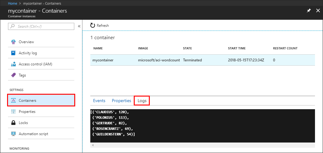  Azure Container Instances Microsoft Learn