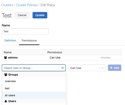 すべてのユーザーにポリシーを割り当てる