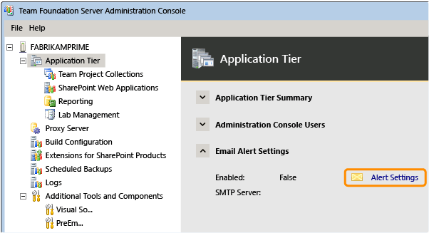 SMTP サーバーを構成し、アラートとフィードバック要求の電子メールをカスタマイズする