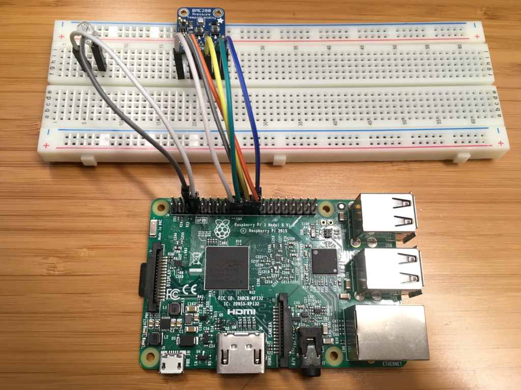 Connected Pi and BME280