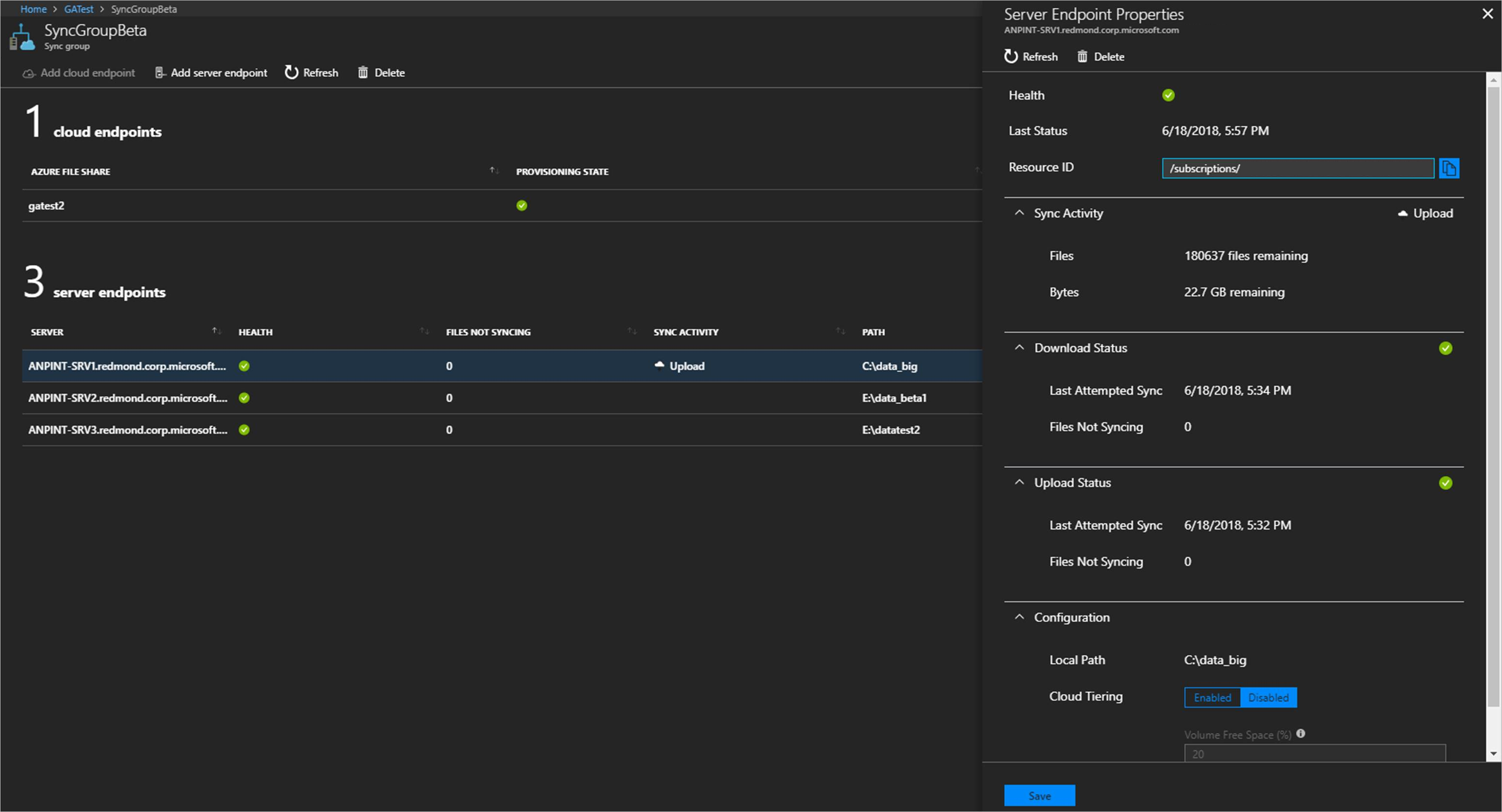 Azure File Sync での同期の正常性とエラーに関するトラブルシューティング Microsoft Learn