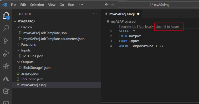 Visual Studio Code で Azure に発行する