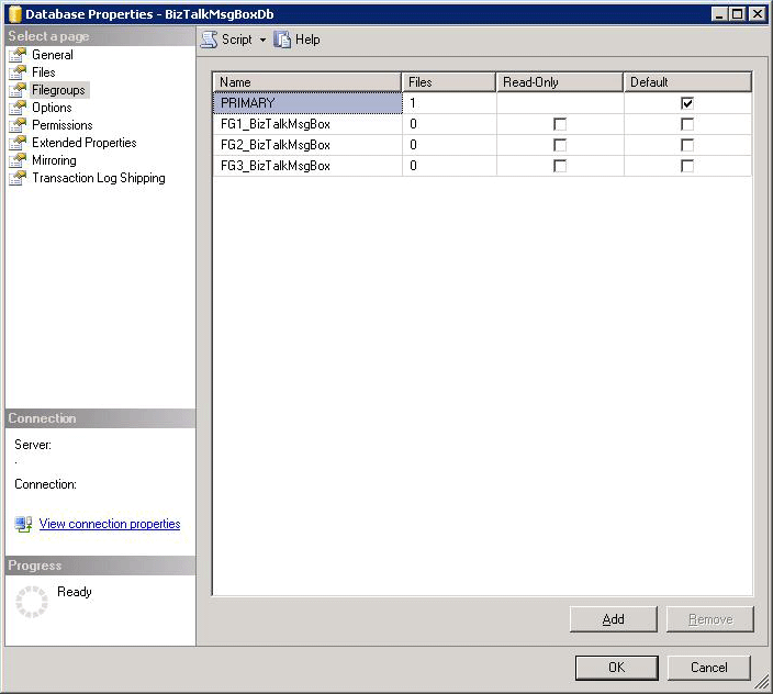 SQL Server 2005、データベース