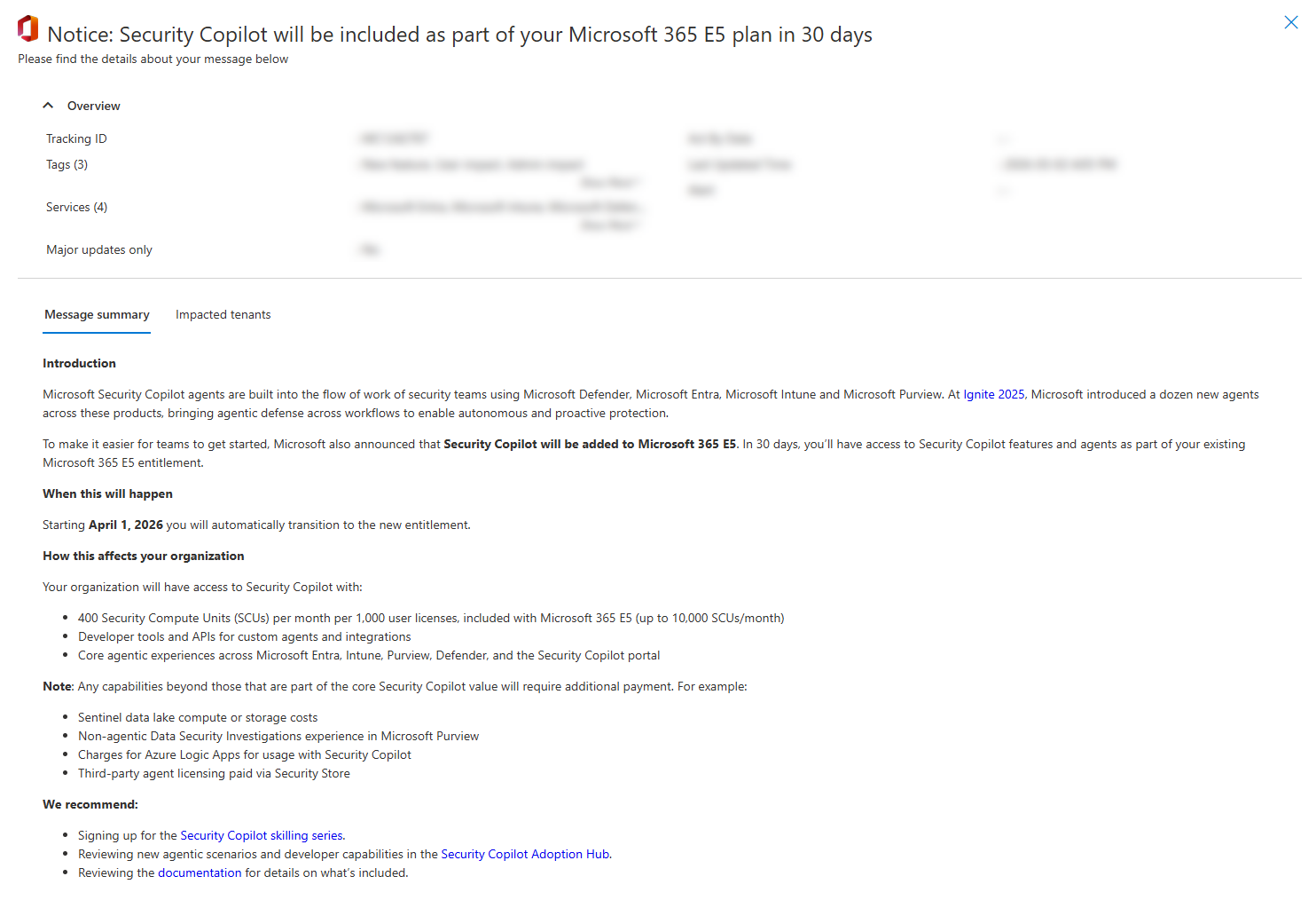メッセージ センターのポスト メッセージングの画像。