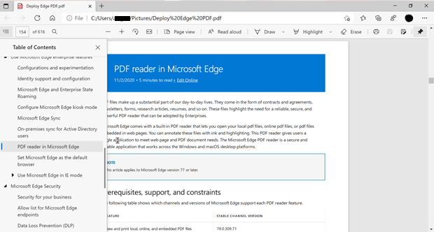 Microsoft Edge Pdf View Settings