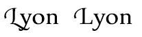 OpenType コンテキストを使用したテキストの塗り分