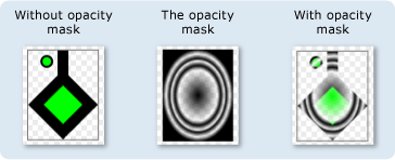 A DrawingGroup with an opacity mask