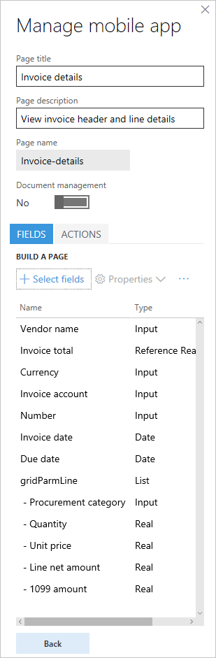 追加されたフィールドを示す図。