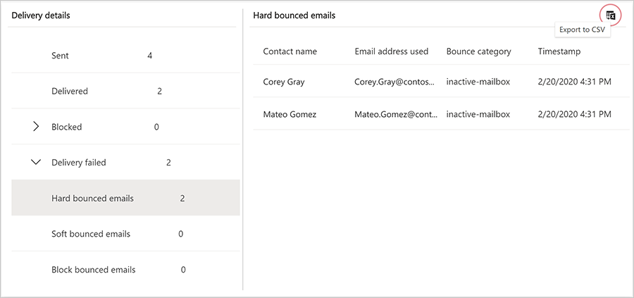 Excel への顧客体験インサイトのエクスポート Dynamics 365 Marketing Microsoft Learn