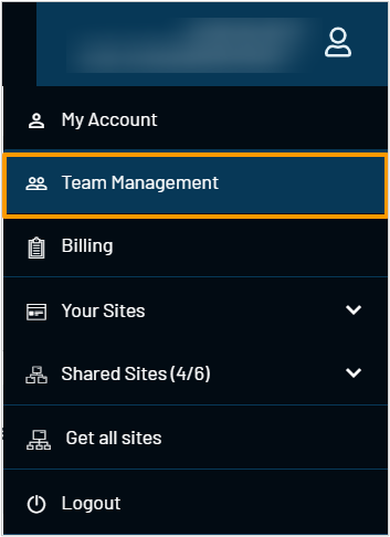 LoginRadius 管理コンソールを示すスクリーンショット
