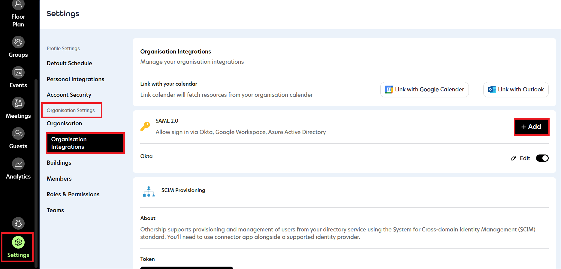 Settings Screenshot shows the path to Configure.