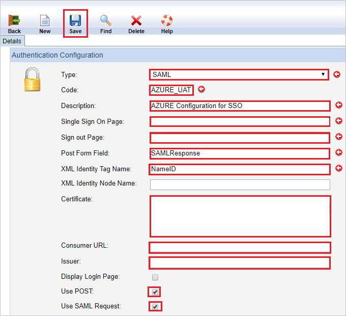 Screenshot shows the Riskware Configuration Authentication Configuration.