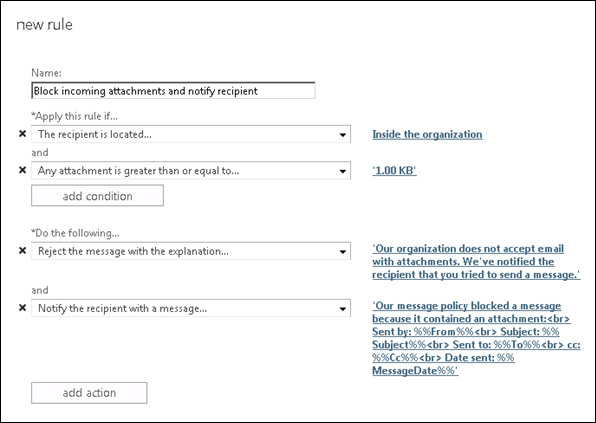 exchange mail flow rules log