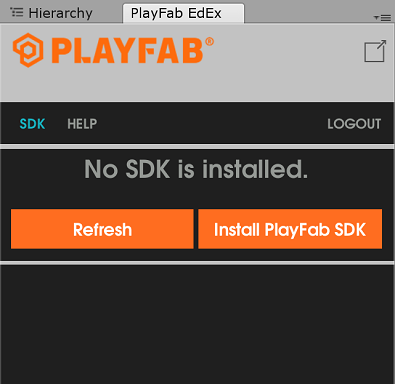 PlayFab SDK のインストール