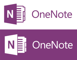 アイコンと名称の両方が含まれているロゴ。 白地に紫のバージョンと、それを反転したバージョン。