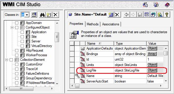 CIM Studio を使用して IIS 7.0 WMI プロバイダーについて理解する | Microsoft Learn