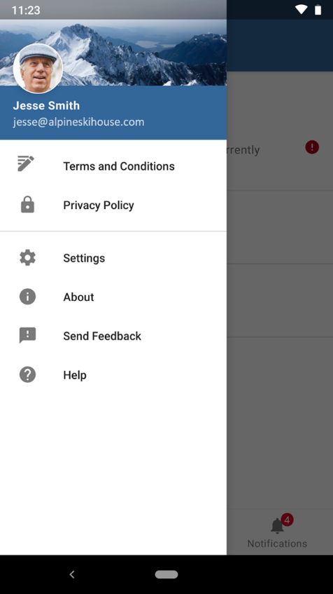 Android 用 Intune アプリのブランド画像の例 #1 のスクリーンショット
