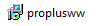 proplusww という名前がついた Proplus 非リテール版 のスクリーンショットの一例