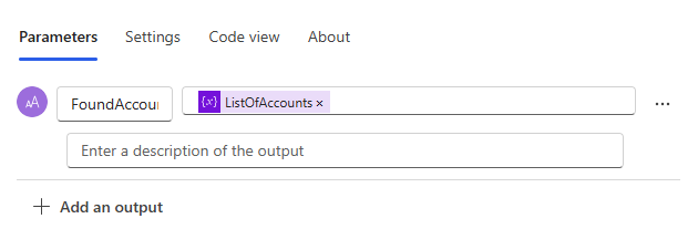 「Copilotに応答」アクションのプロパティのスクリーンショット。
