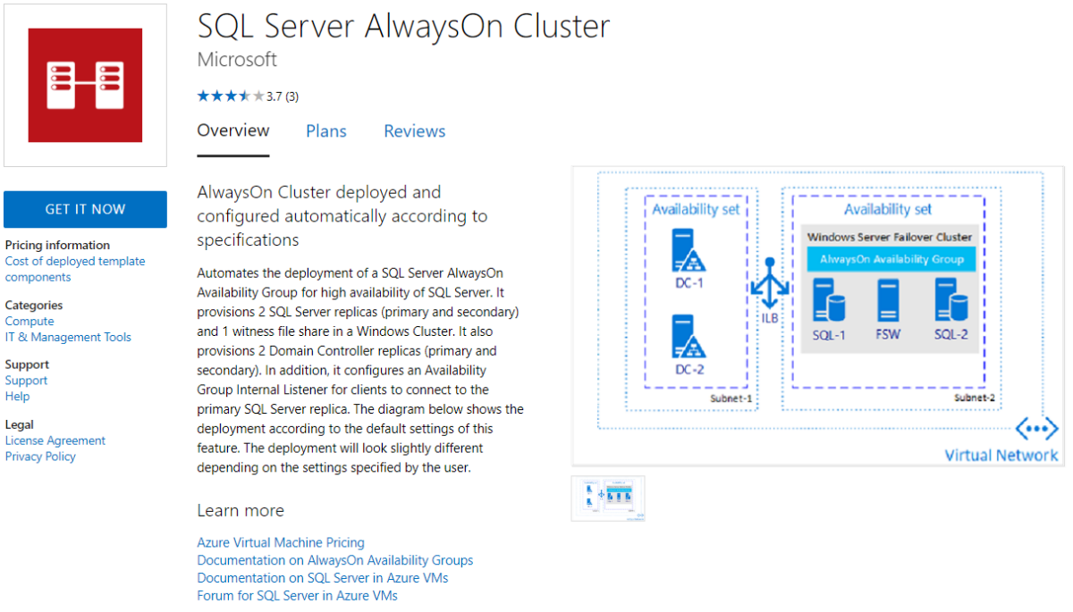 コマーシャル マーケットプレース用に Azure アプリケーション