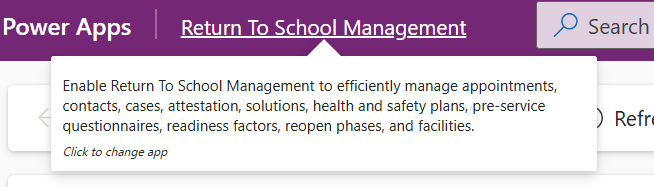 アプリ名をポイントすると、アプリの説明が表示されます