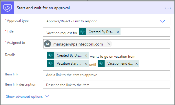 Power Automate Forms Start Time