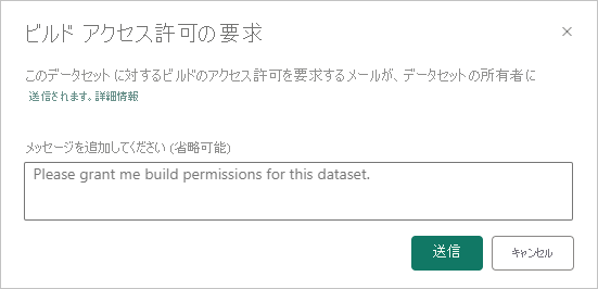 Screenshot of the default Build permission request dialog.