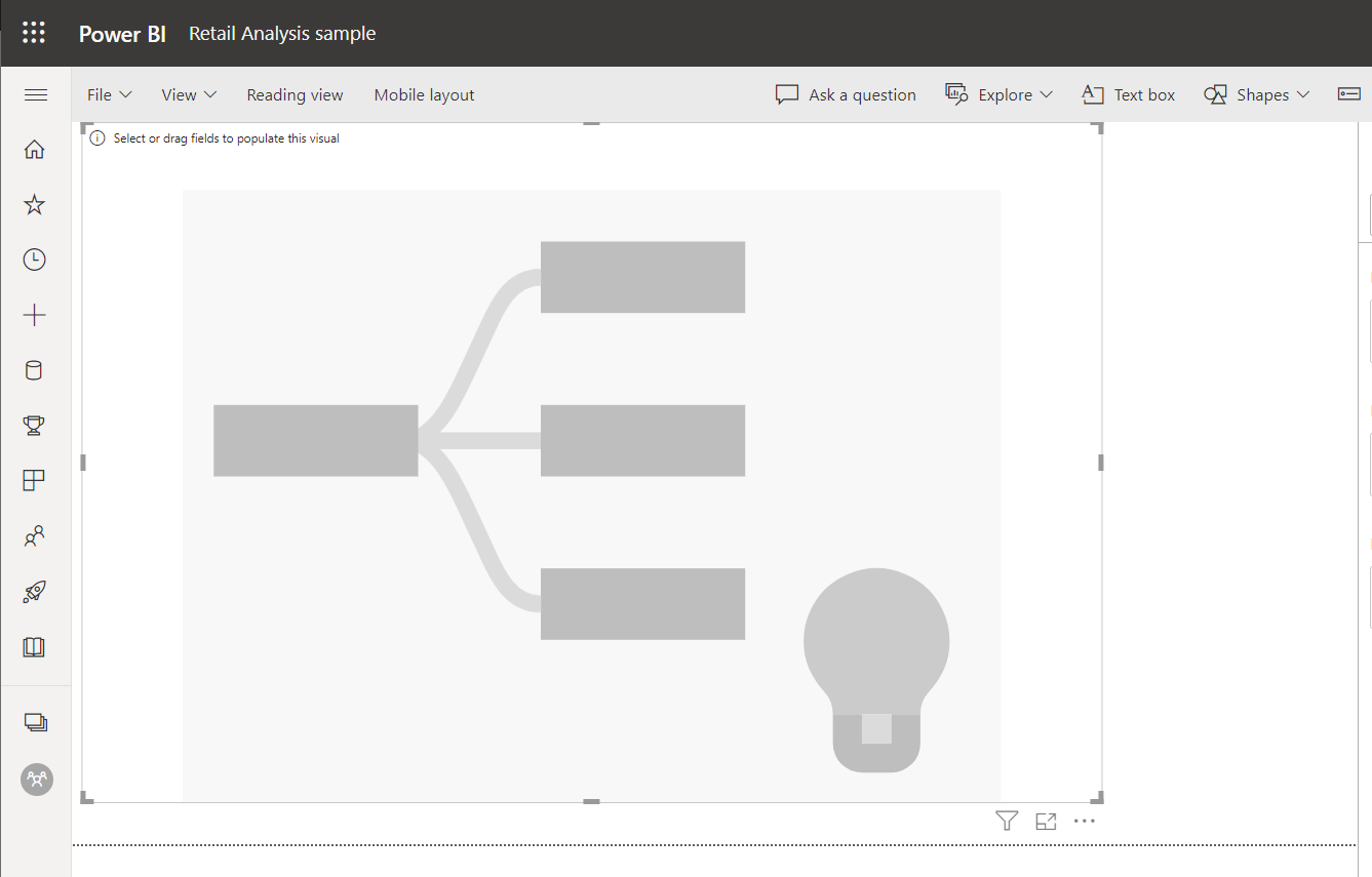 チュートリアル Power BI サンプルを使用して分解ツリーを作成する Power BI Microsoft Learn