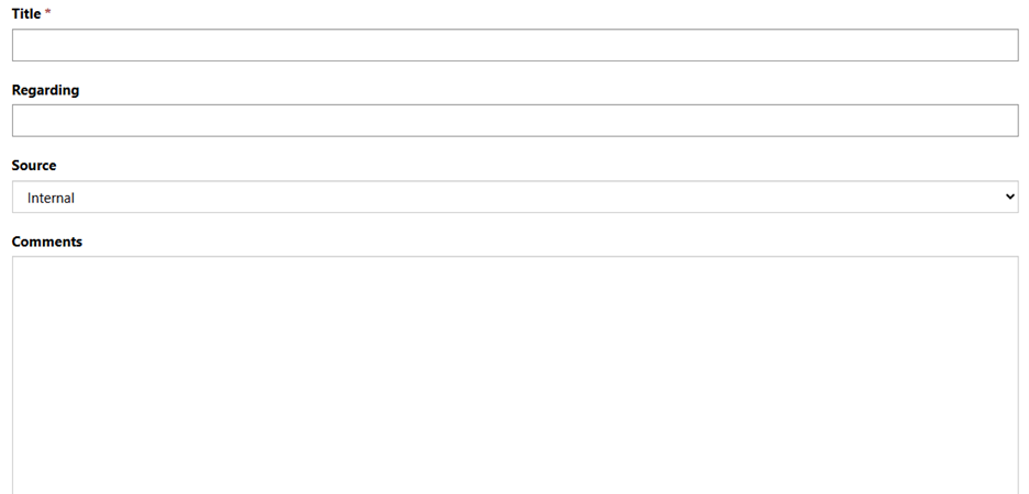 言語翻訳の詳細を入力するフィールドを示すページのスクリーンショット