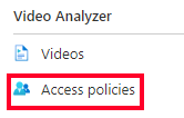 Player widget - portal access policies.