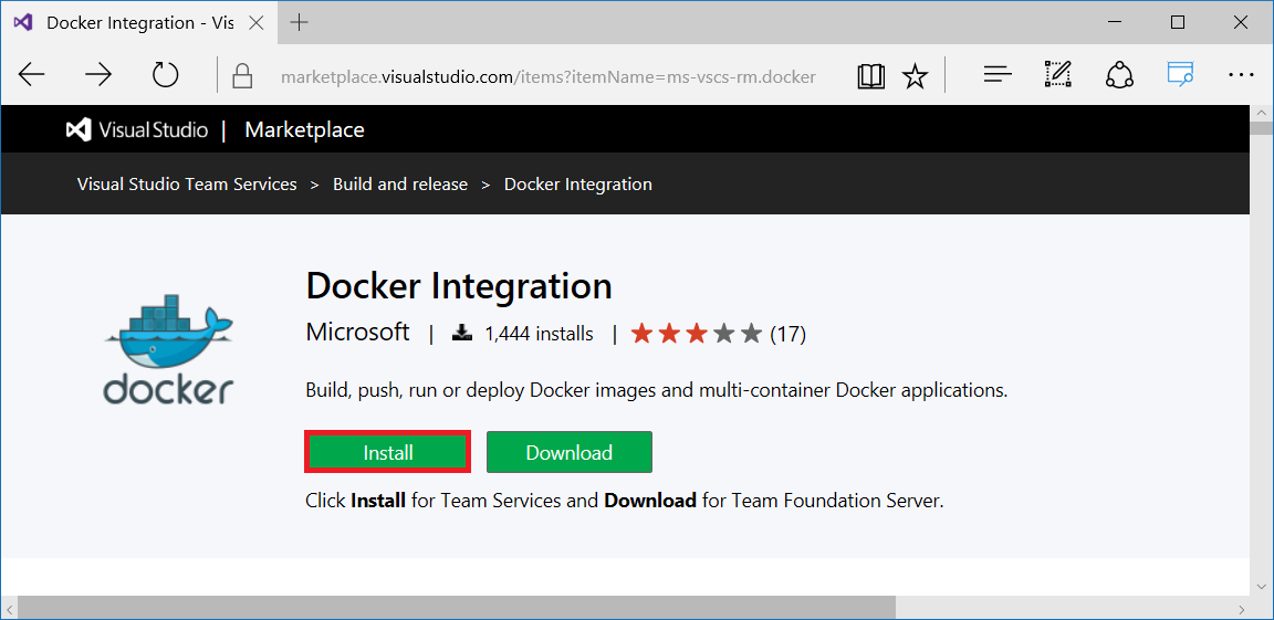 Docker 統合