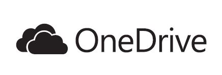 OneDrive black logo