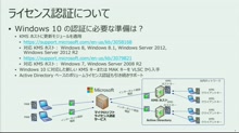 Windows 10 導入に必要な Active Directory, ライセンス認証について
