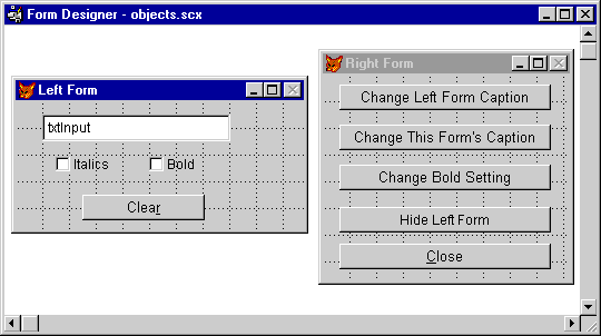 FoxProLeftFormTextInput screenshot