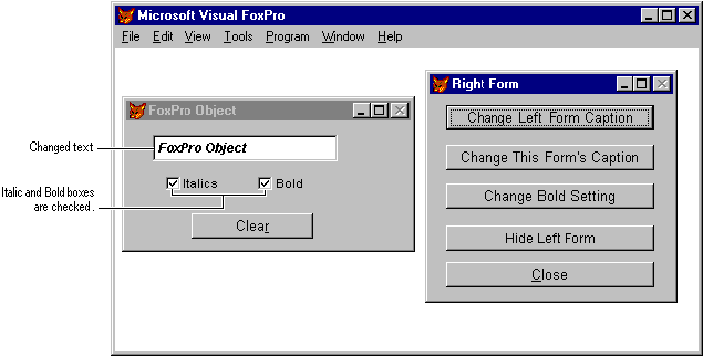 FoxPro Object Form
