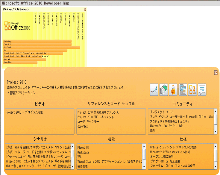 Office 2010 Developer Map