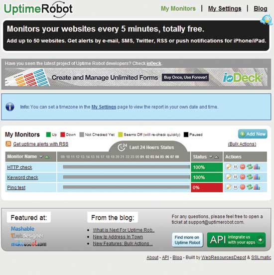 Uptime Robot