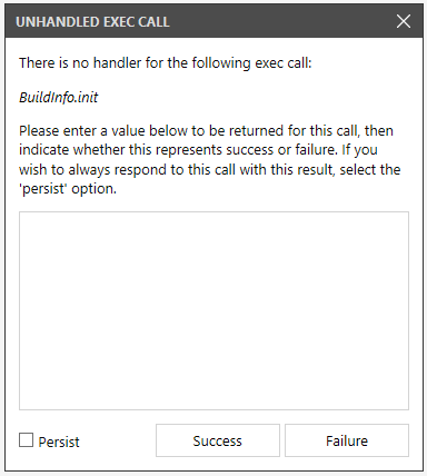 Cordova Simulate: Unhandled Exec Call