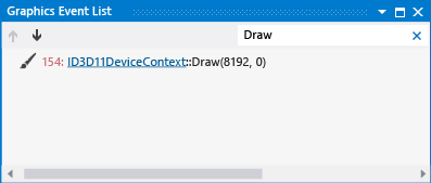 gfx_diag_demo_compute_shader_fluid_step_2 The Event List (EL) shows draw events.