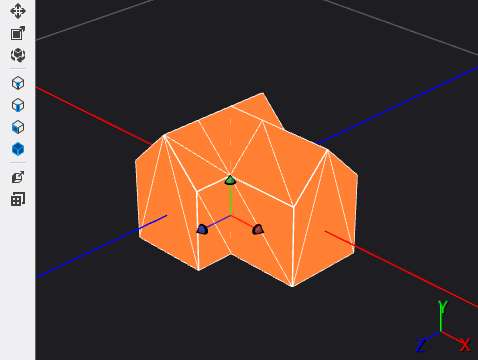 Digit-Modified-Model A model of a house that has a modified pivot point