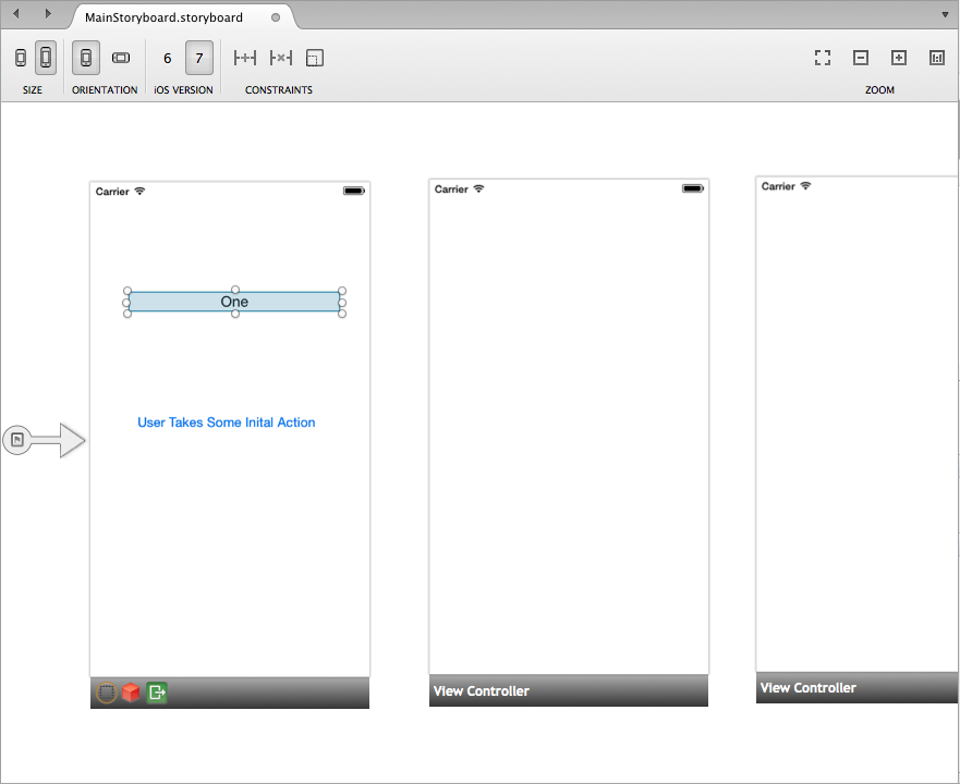 デザイン サーフェイスは、次のスクリーンショットのようになります