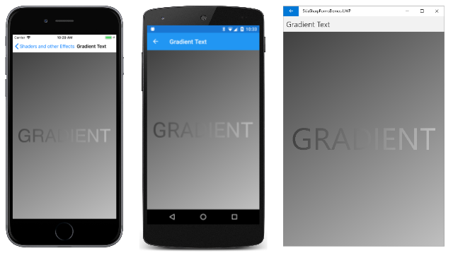 グラデーション テキスト グラデーション テキスト