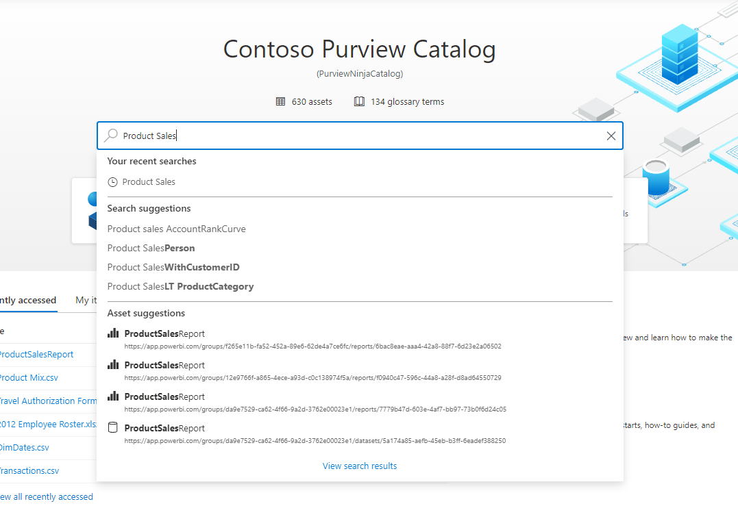 ユーザーがキーワードで入力する検索バーを示すスクリーンショット。