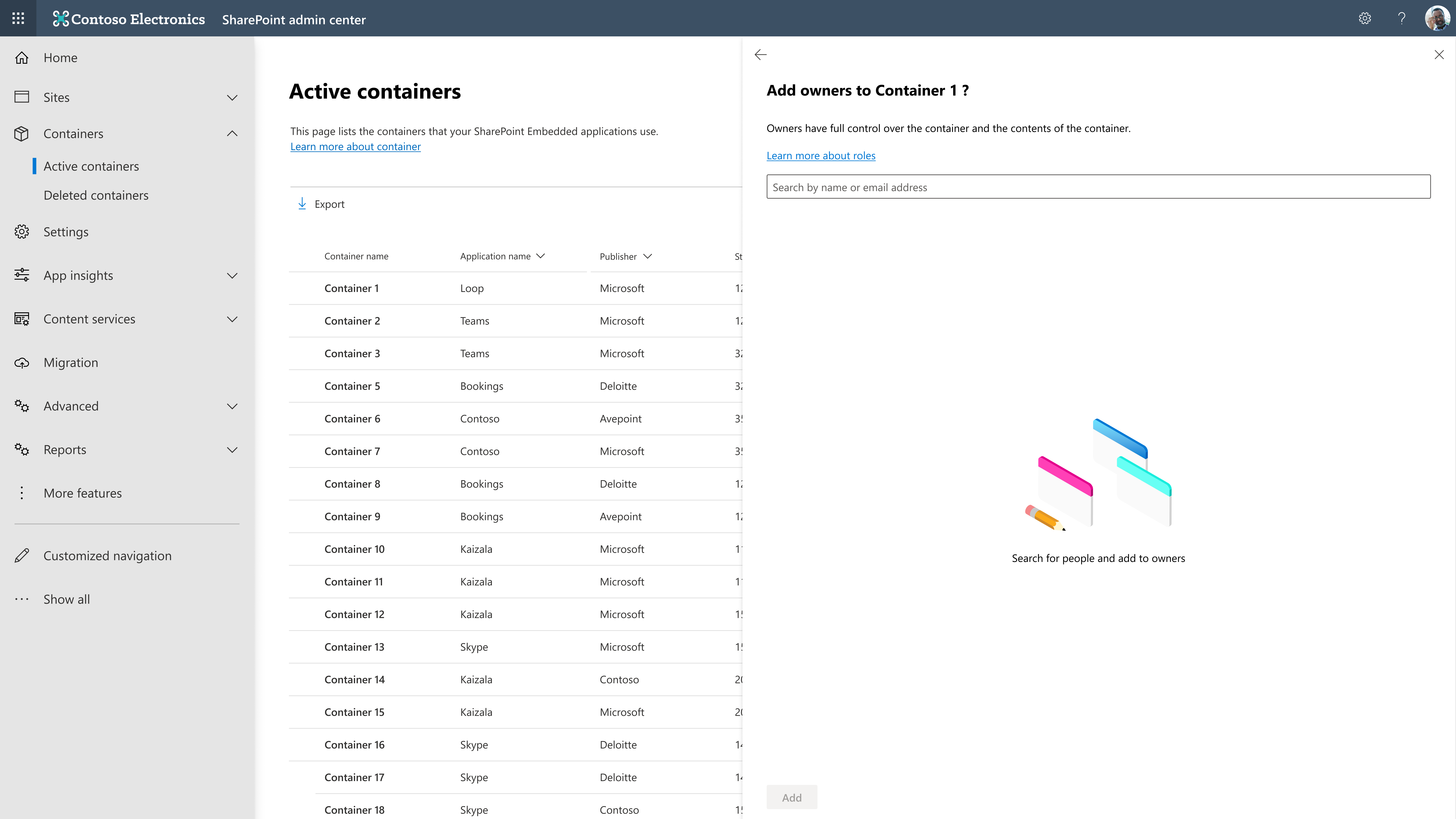 SPE コンテナー所有者 2