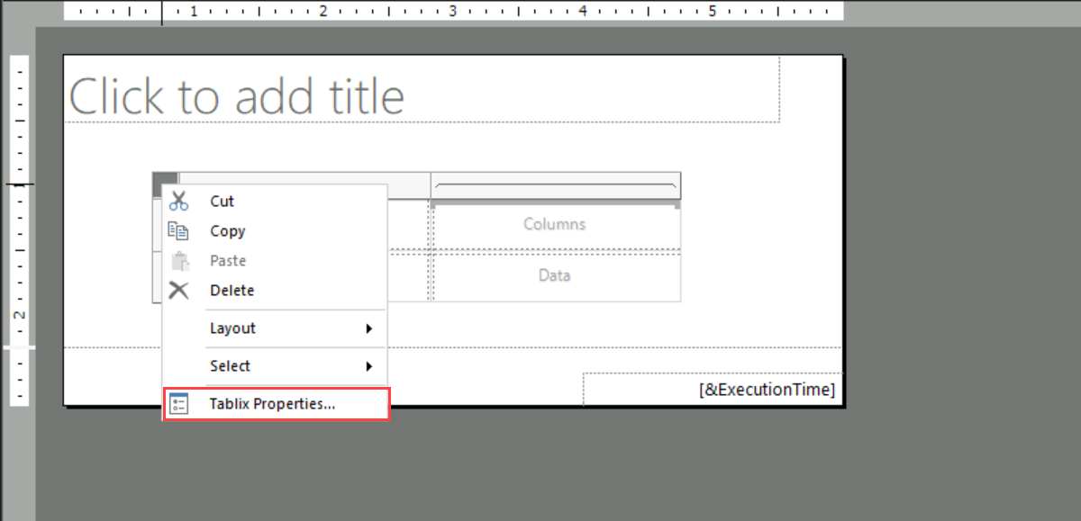 Report Builder のページ分割されたレポートに改ページを追加 Report Builder のページ分割されたレポートに改ページを追加