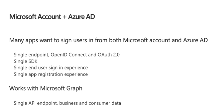 Microsoft Accounts & Azure AD